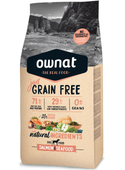 OWNAT JUST GRAIN FREE SALMON & SEAFOOD