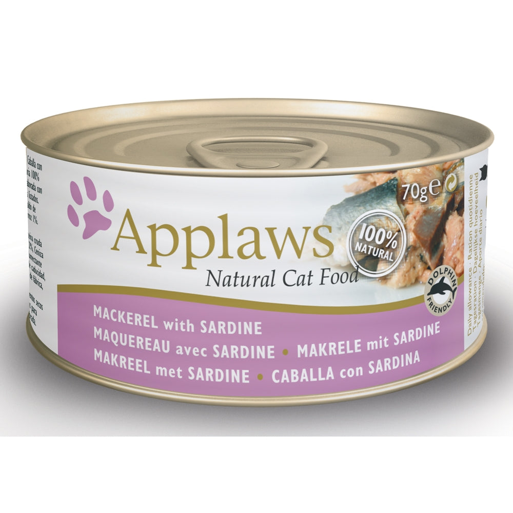 Applaws Cat Adult maquereau, sardines