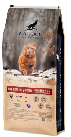 WOLFOOD HIGH MEAT CAT & KITTEN