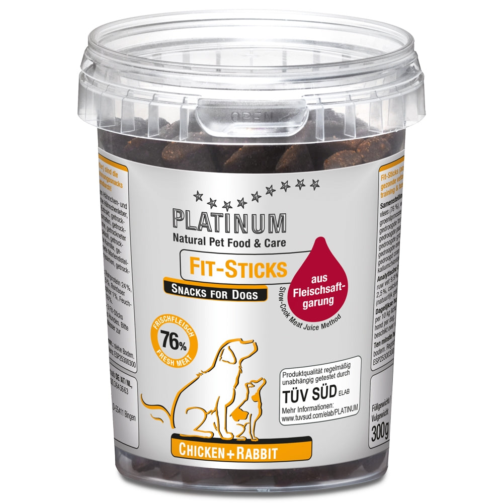 Platinum Fit-Sticks poulet , lapin