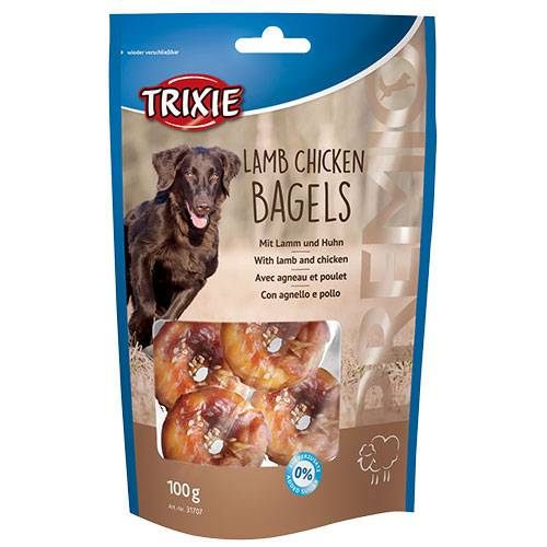 Trixie  Premio Lamb Chicken Bagels